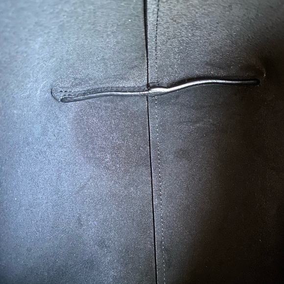 EUC YSL Saint Laurent East West Supple Leather Shopping Tote Black - Picture 13 of 14